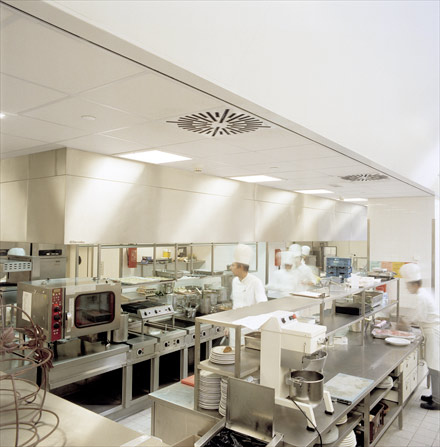 hygienic commercial kitchen panels